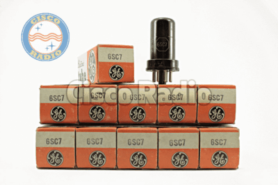 6SC7 / 6SC7M / CV1969 GENERAL ELECTRIC Made in Usa NIB