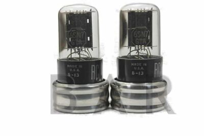 6SN7 / 6SN7GT / ECC32 / B65 RCA Made in Usa NIB