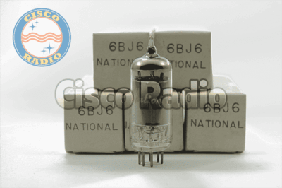 6BJ6 / E99F / 6662 NATIONAL Made in Usa NIB