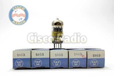 5963 / 12AU7 Westinghouse Made in USA NIB