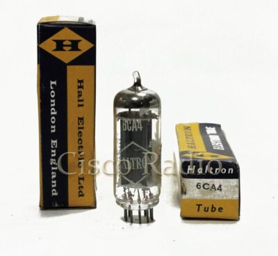6CA4 / EZ81 Haltron Made in England NIB
