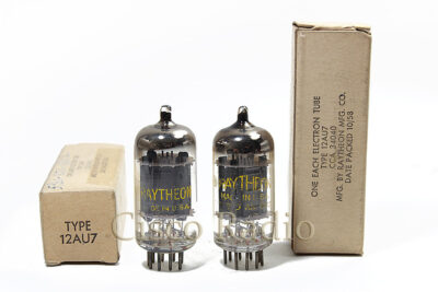 12AU7 / ECC82 Jan Raytheon ( fabricacion militar) Made in USA NIB