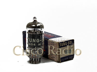 7025 / 12AX7 / ECC83 Tung-Sol Made in USA NIB