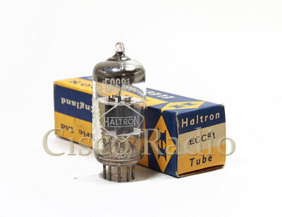 ECC81 / 12AT7 Haltron Made in England NIB