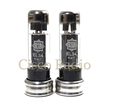 EL34 / 6CA7 Rsd Made in Germany NOS