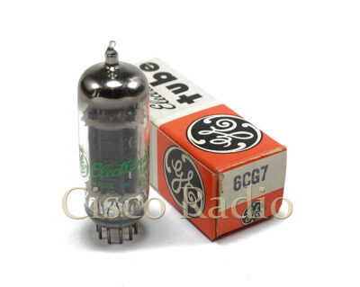 6CG7 / 6FQ7 GENERAL ELECTRIC Made in USA NIB