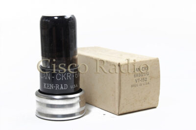 6K6gt / VT152 JAN Ken Rad Made in USA NIB (fabricacion Militar)
