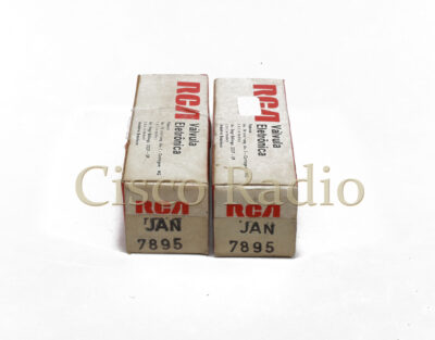 7895 / 6CW4 / 6DS4 RCA Made in Usa NIB