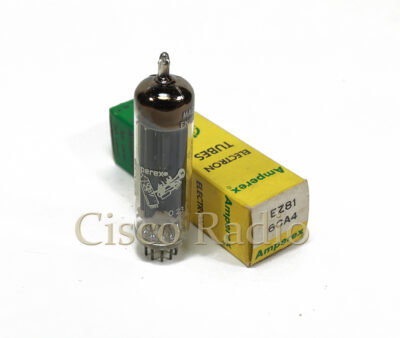 EZ81 / 6CA4 AMPEREX BUGGLE BOY Made in Holland NIB