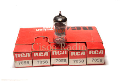7058 / 12AX7 RCA Made in USA NIB