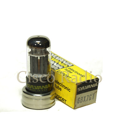 6BX7GT / 6BX7 SYLVANIA Made in Usa NIB