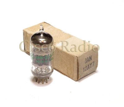 12AY7 / 2082 Jan GENERAL ELECTRIC ( fab. Militar) NIB