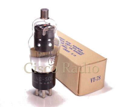 78 / 6D6 TUNG_SOL Made in USA NIB