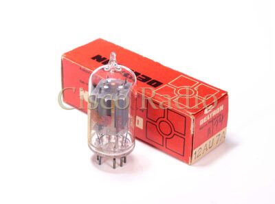 Matched Pair 12AU7 / ECC82 RCA (Deltron) » Clear Top » NIB