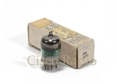 5670 / 2C51 SYLVANIA » green letters » Made in Usa NIB