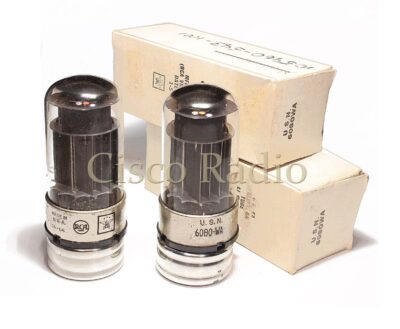 6080 WA / 6AS7 RCA US Navy Made in Usa NIB