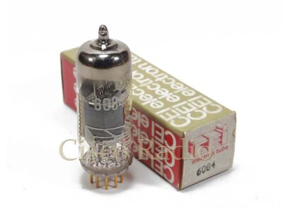 6084 / E80F GOLD PIN CEI Made in Holland ( mullard) NIB