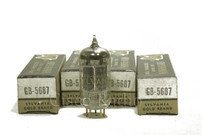 GB-5687 SYLVANIA GOLD PIN Made in Usa NIB
