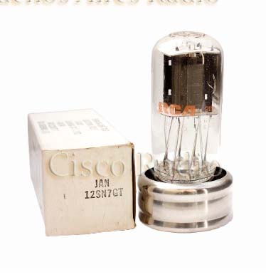 12SN7GT Jan RCA » Tall Bottle » Made in Usa NIB