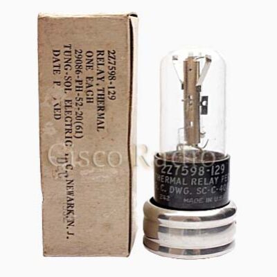 2Z7598_129 / G-127 / G127 TUNG-SOL Relay NOS