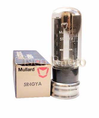 5R4GYA Black PLate MULLARD  NIB