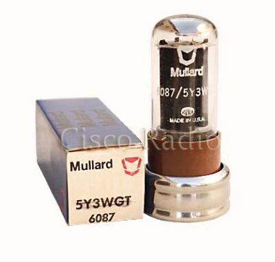 6087 / 5Y3 MULLARD Made in Usa NIB