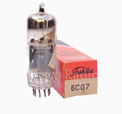 6CG7 / 6FQ7 TOSHIBA Made in Japan NIB