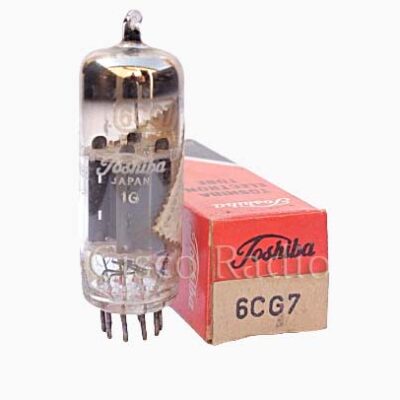 6CG7 / 6FQ7 TOSHIBA Made in Japan NIB
