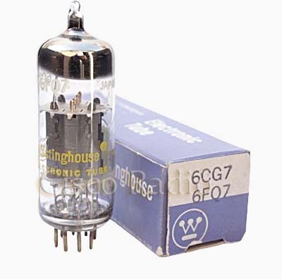 6CG7 / 6FQ7 WESTINGHOUSE Made in Usa NIB