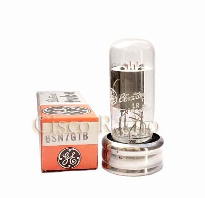 6SN7GTB / 6SN7GT / ECC32 / B65 GENERAL ELECTRIC Made in Usa NIB
