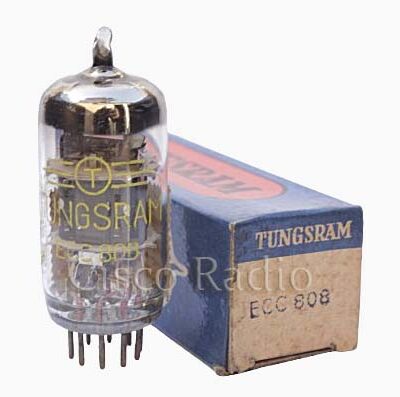 ECC808 / 6KX8 TUNGSRAM Made in Hungary NIB